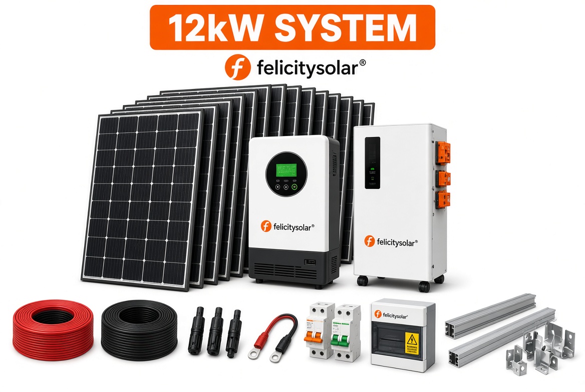 12kW Standard Solar System